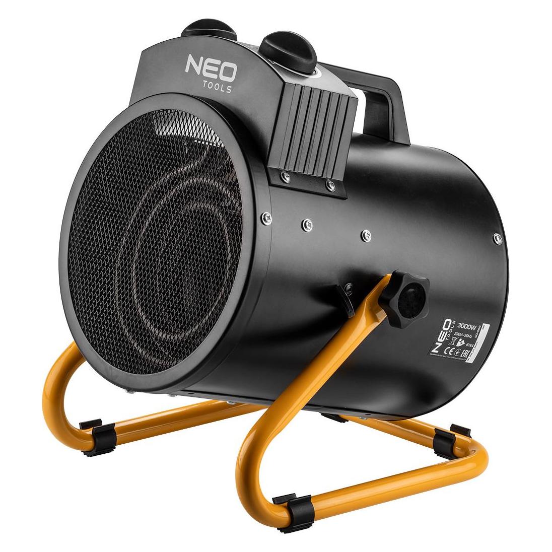 Neo Tools Electric heater 3kW, industrial, setting control, IPX4 (3000 W) (90-068)