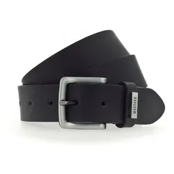 Mustang Gürtel aus Leder mit Pullup-Effekt in Schwarz-105