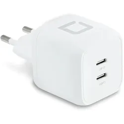DICOTA 45W 2xUSB-C Ladegerät, weiß