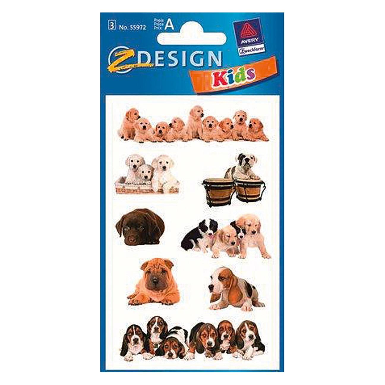 Z-Design Aufkleber Kreativ (24 Sticker) (55972) Mindestbestellmenge: 10 Stück