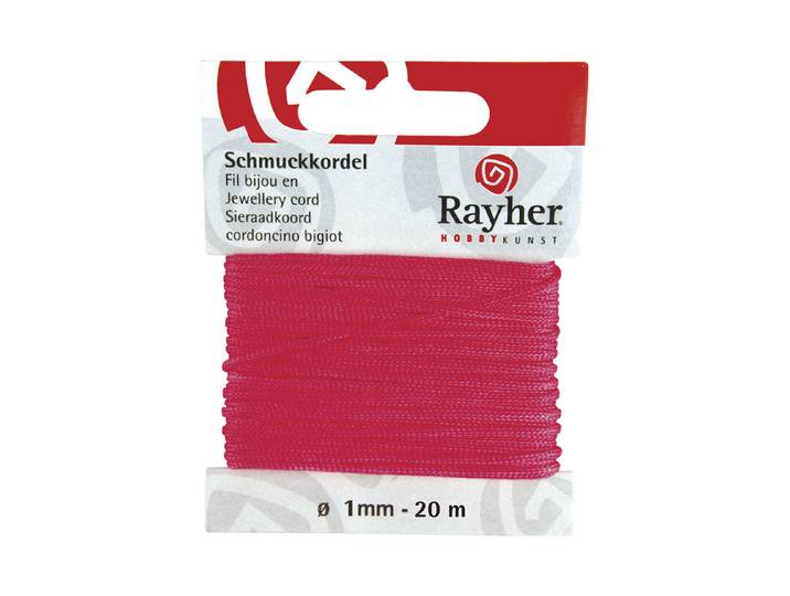 Rayher Schmuckkordel ⌀ 1 mm 20 m
