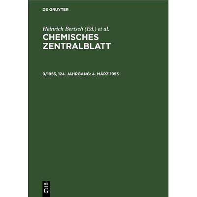 4. März 1953, Gebundene Ausgabe von , De Gruyter, 978-3-11-252133-5