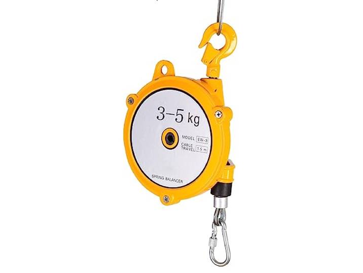 Einziehbare Federausgleichs-Werkzeugaufhängung mit Haken und Drahtseil for die Montagelinie(3-5kg)