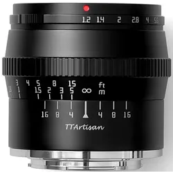 TTARTISAN 50mm 1:1.2 L-Mount schwarz (Manual Focus) (mit Zugabe)
