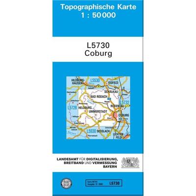 TK50 L5730 Coburg, Sonstige von Breitband und Vermessung, Bayern Landesamt für Digitalisierung, Landesamt für Digitalisierung, Breitband und