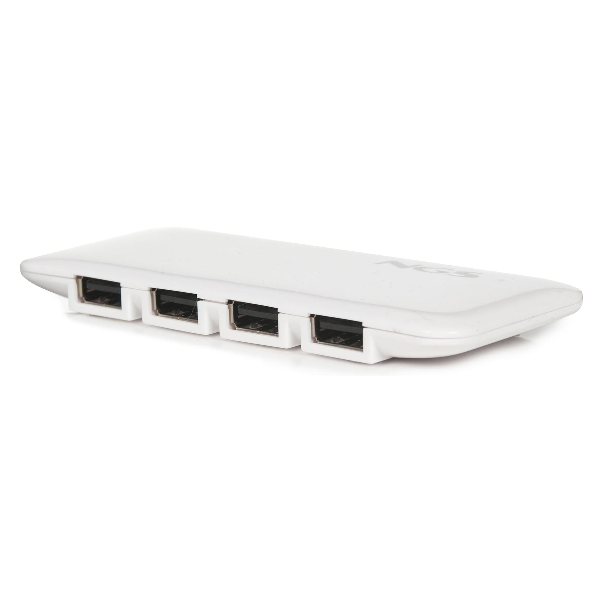 NGS HUB 7 PORTS USB 2.0 IHUB 7 WHITE (USB-A, 7 Ports) (NGS-HUB-0033)