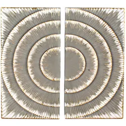 VOSS Design Wandobjekt Circles 2tlg. 2-tlg.