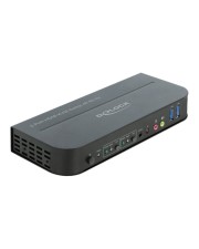 Delock Sw. HDMI KVM 4k 60Hz m. USB 3.0+A| KVM-Umschalter 2-Port 2.0 3.0 (11481)