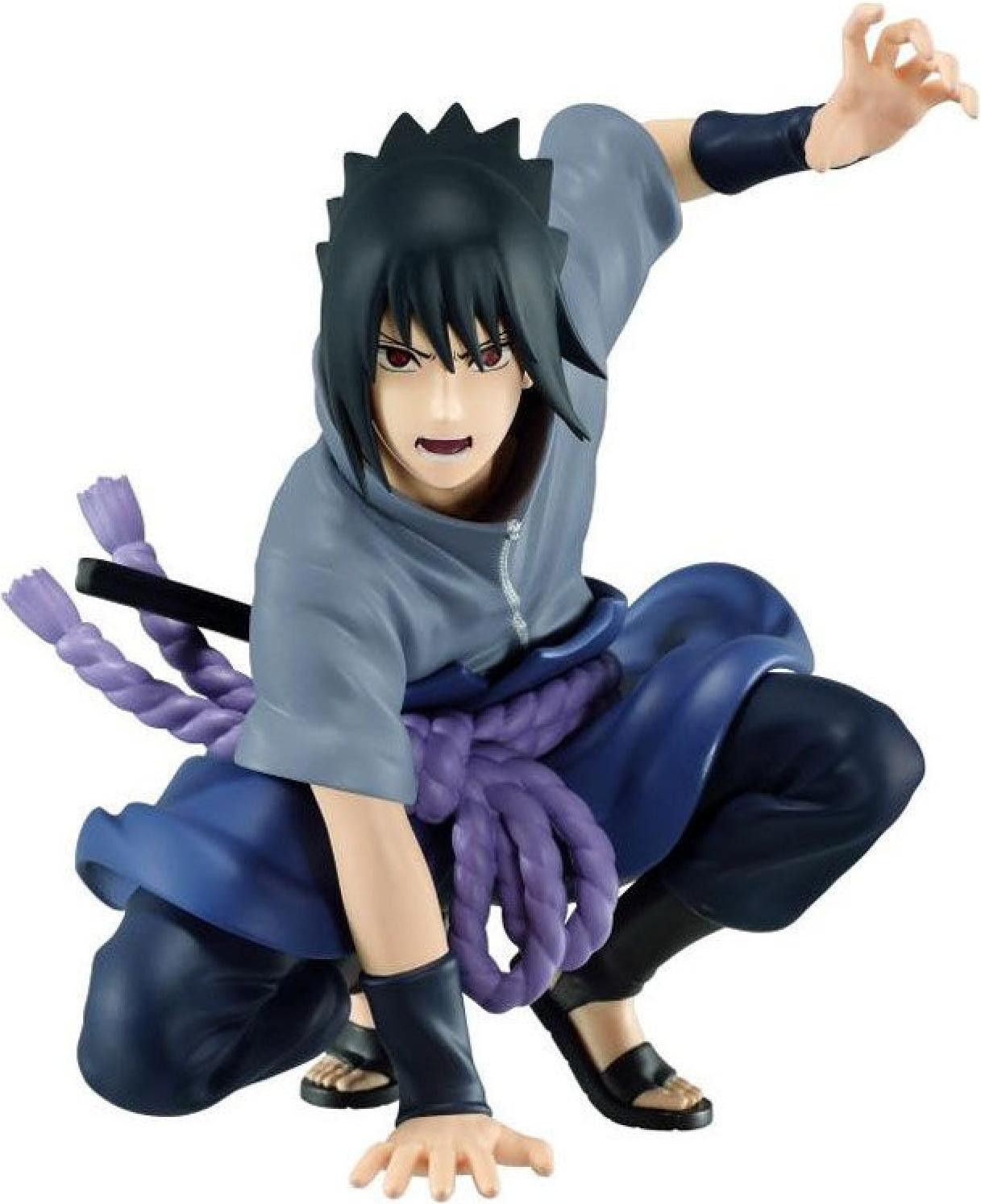 Banpresto Naruto Shippuden Panel Spectacle PVC-beeldje van Uchiha Sasuke