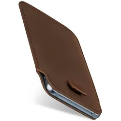 moex Pull Case iPhone 4S Einsteckhülle Leder Optik