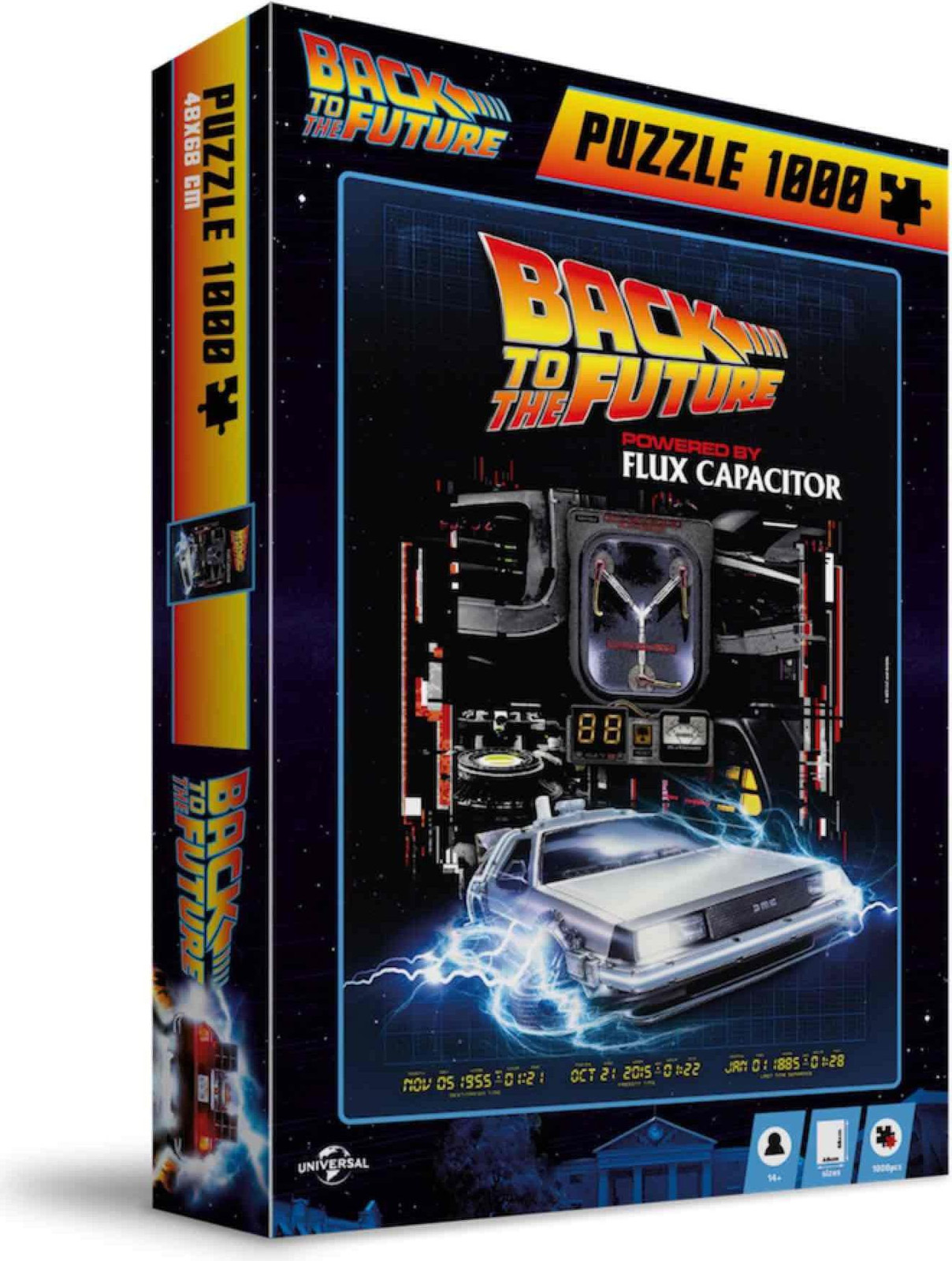 SD Toys Back to the Future Puzzel met Flux Condensator