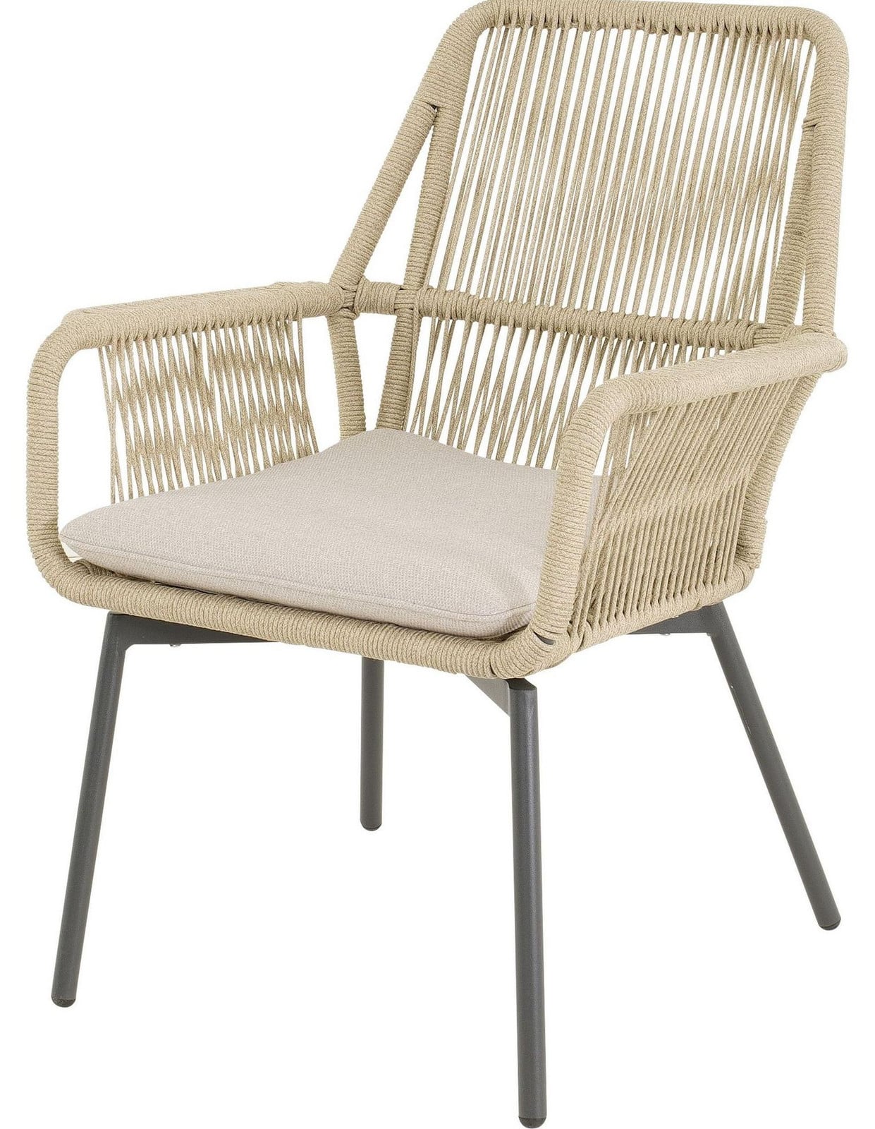 Set van 4 stoelen Silas beige van Lesli Living