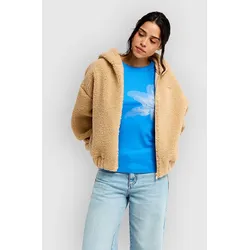 Roxy Take It Ok Fleecejacke pebble Gr. M