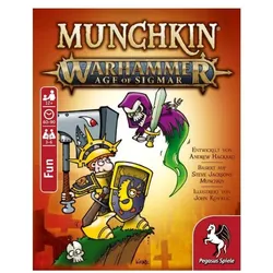 Pegasus Munchkin Warhammer Age of Sigmar (Deutsch, 3 - 6 Spieler)