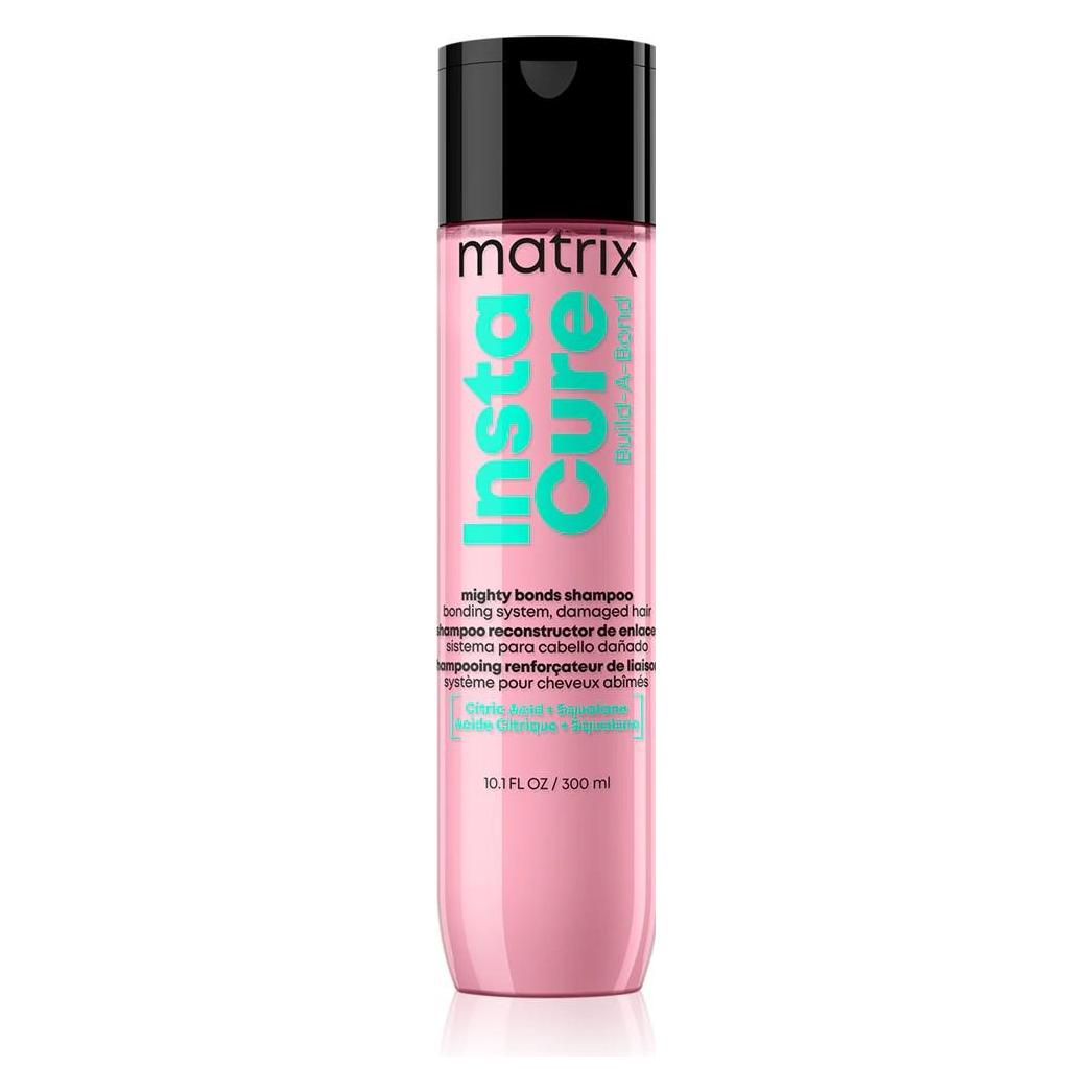Matrix Instacure Build-A-Bond Mighty Bonds Shampoo Repairing Formula (Flüssiges Shampoo, 300 ml) (E4199100)