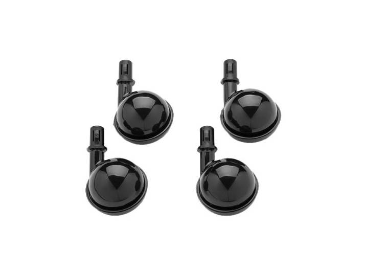 KARTELL set de 4 roues pour COMPONIBILI (Noir - ABS)