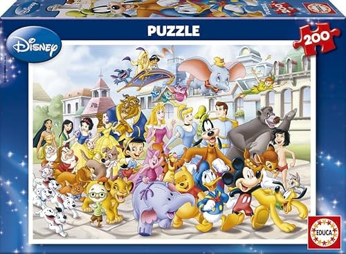 Educa Winnie de Poeh Kinderpuzzel - 200 stukjes - 40 x 28 cm