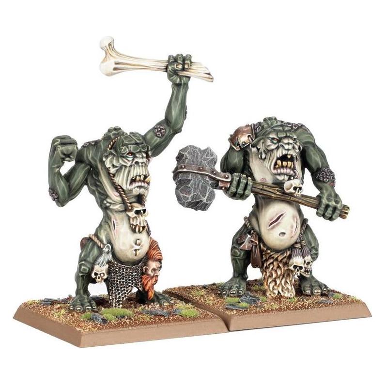 Games Workshop Warhammer ToW - Orc & Gobelin Tribus Trolls Communs (Metall) (44908081)