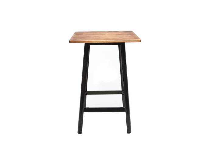 Table de bar design noire L70 cm JONES