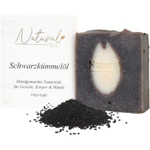 Natural-Cilt Seife handgemachte Naturseife, Schwarzkümmelöl, Festseife, parfümfrei, im Stück, 100 g