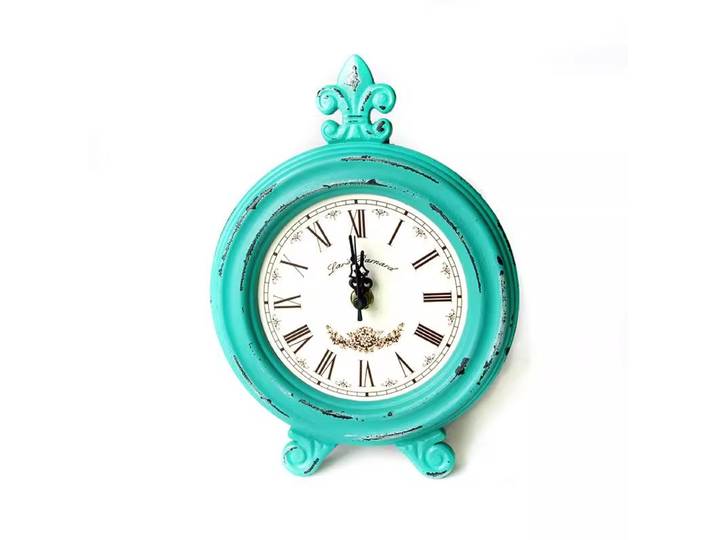 Horloge Vintage silencieuse et minimaliste, ornements d'horloge de salon, horloge décorative créative américaine et européenne de bureau
