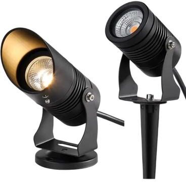 Uplift Essentials Outdoor Waterproof LED Garden Spotlights 3w Spike dc12v green