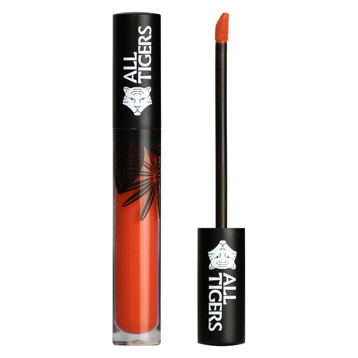 All Tigers Liquid Lipstick - Matte 785 CORAL ORANGE (785 CORAL ORANGE) (ATR785)