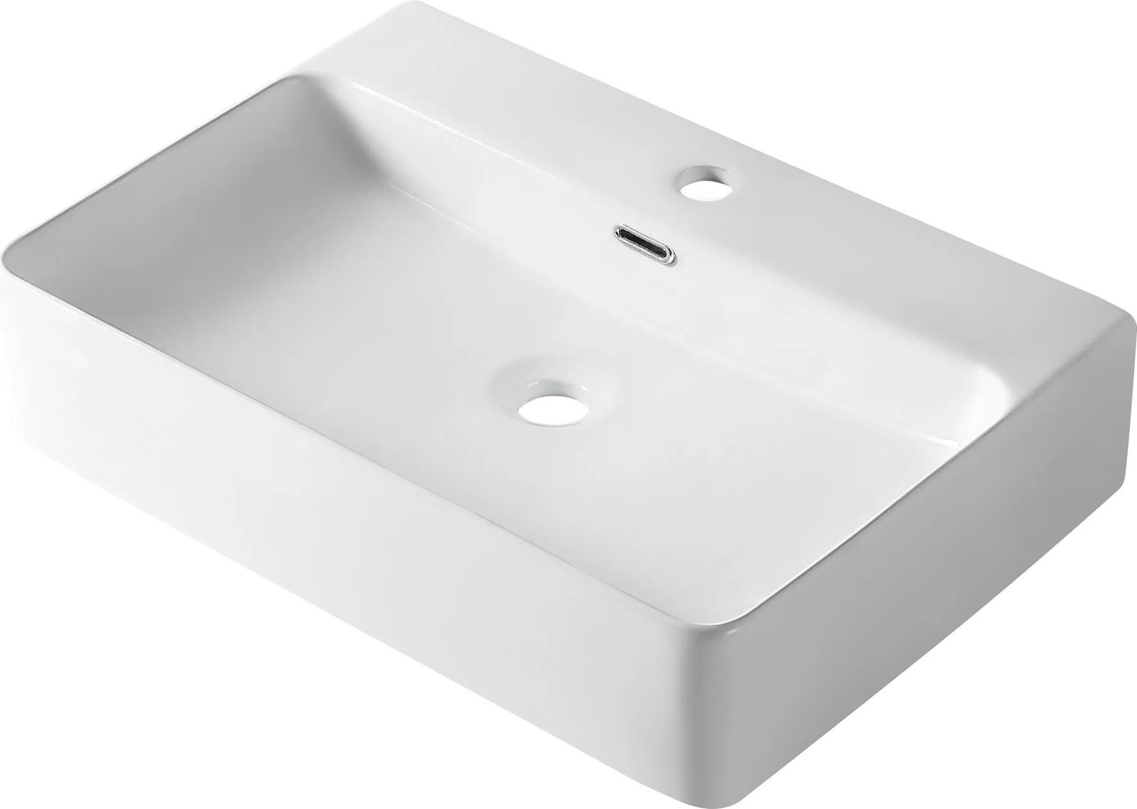 Balneo wastafel voor opbouw, 60 x 42 cm, keramiek