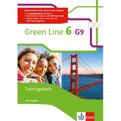 Green Line 6 G9. Trainingsbuch mit Audios Klasse 10, Sonstige von , Klett Schulbuchverlag