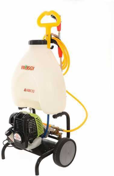 Pompe de pulvérisation thermique ARCO Froggy Super S35 à trolley avec moteur 4 temps