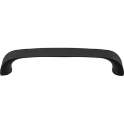 Schranktüren-/Schubladen-Griff, A4, 152x20mm schwarz matt