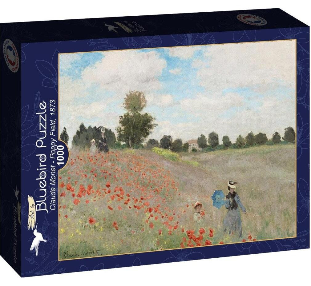 Bluebird Puzzel van 1000 stukjes Claude Monet Pole maków