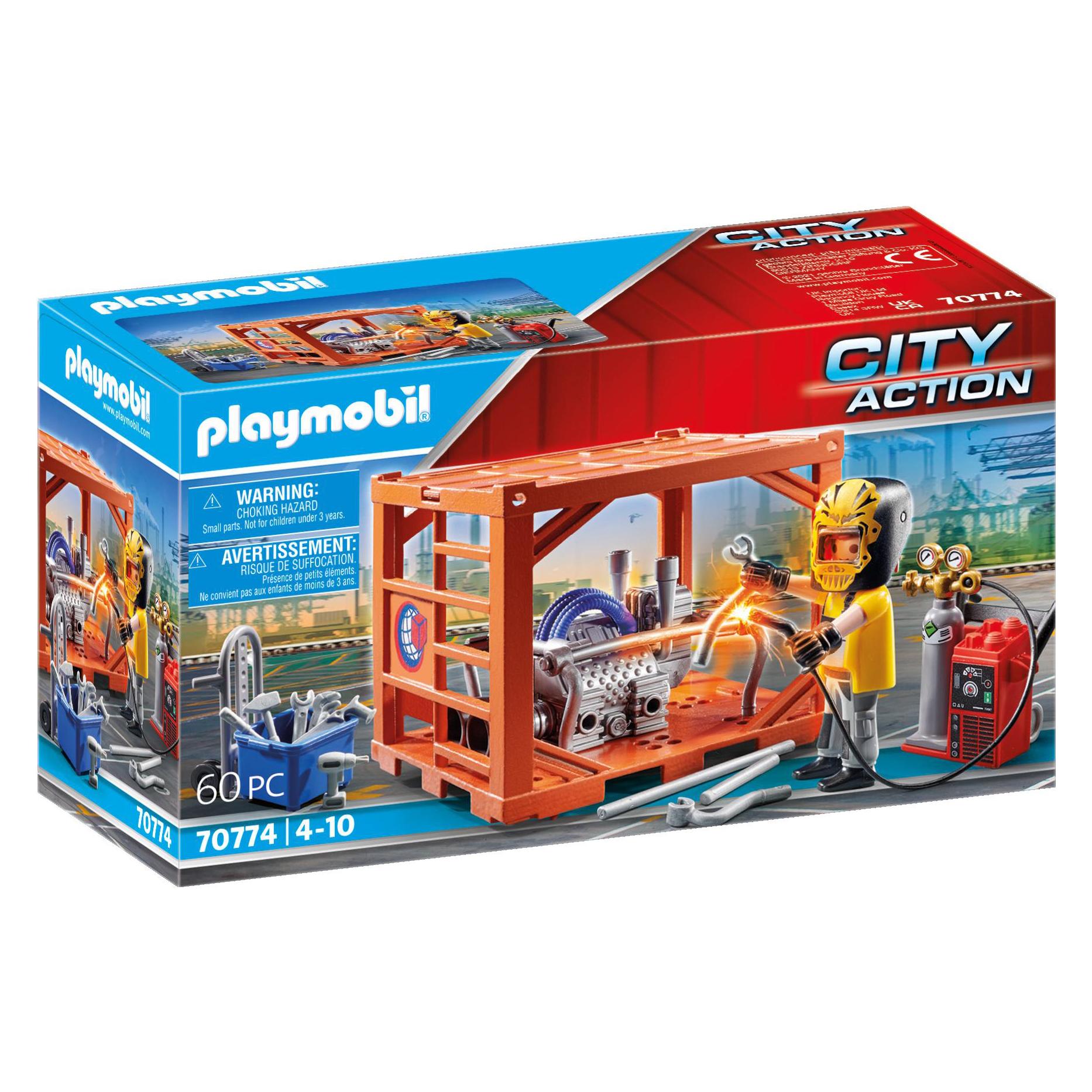 Playmobil Containerfertigung (70774, Playmobil City Action) (70774)