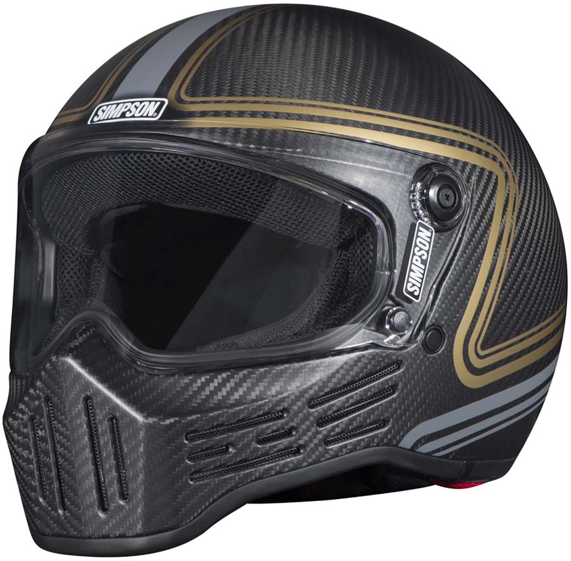 Simpson M30 Slipline Motorrad Helm 18660-S-214