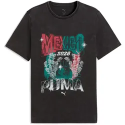 PUMA Fanpack 90s Bespoke T-Shirt Herren 04 - PUMA black/wild green L