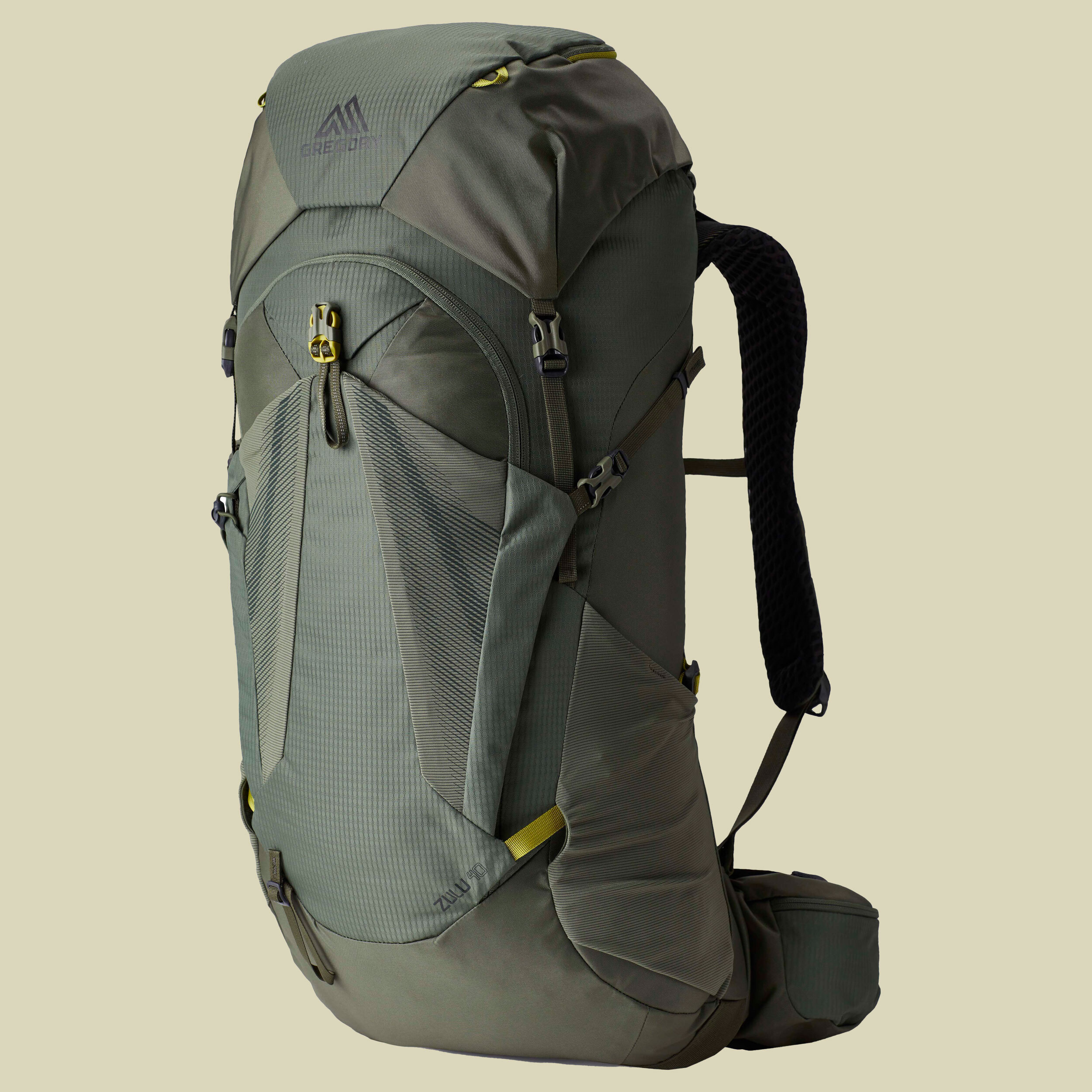 Gregory Herren Zulu 40 MD/LG Wanderrucksack (Volumen 40 Liter/ Gewicht 1,57 kg) Forage Green