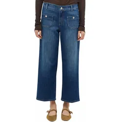 Angels Linn Jeans Smart Culotte in Mittelblau-D34-L26