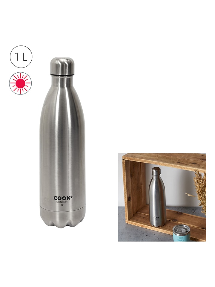 Garden Spirit Edelstahl-Trinkflasche - 1 l - onesize