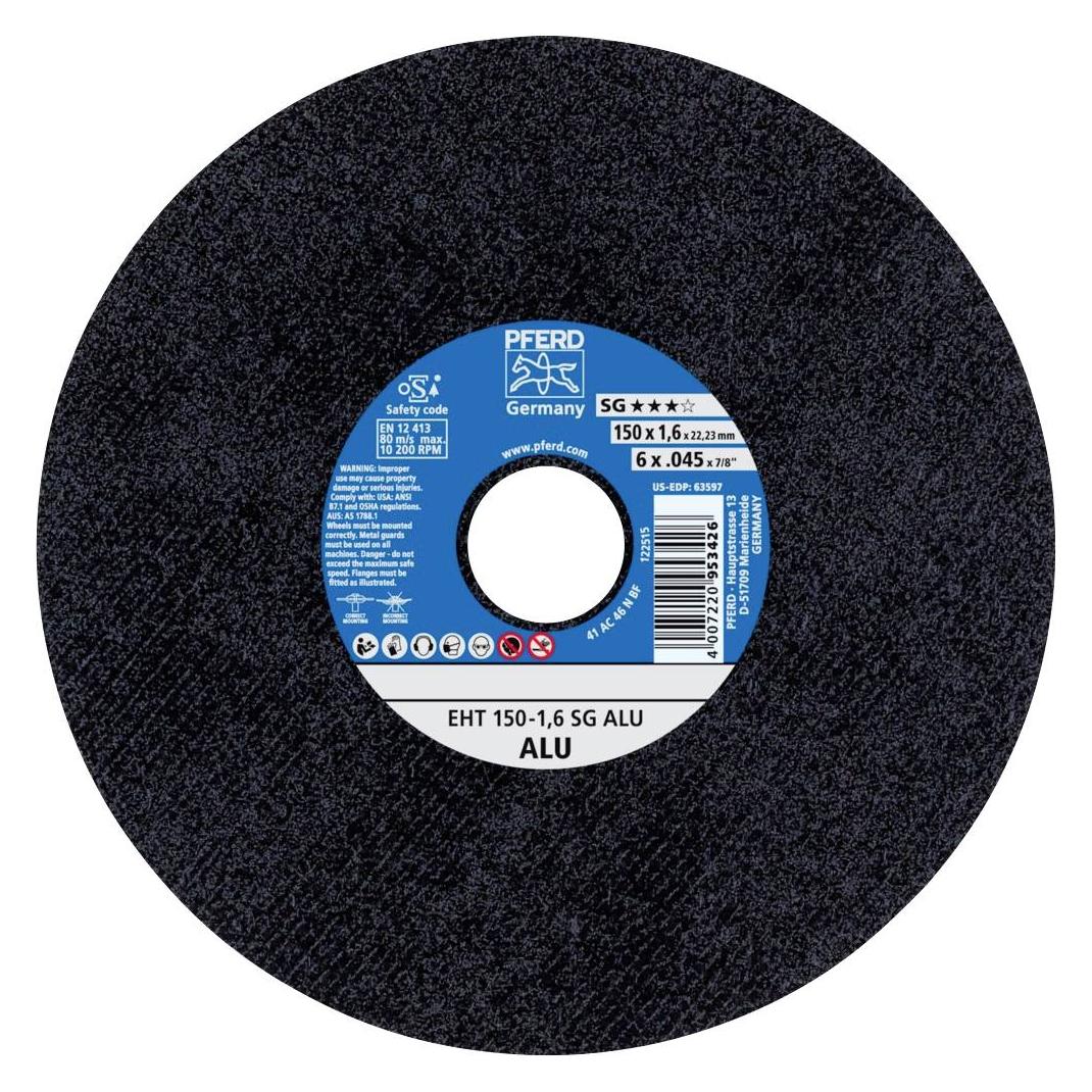 Pferd Trennscheibe EHT 150-1.6 A 46 N SG-ALU/22.23 VPE: 25 (EHT 150-1,6 SG ALU)