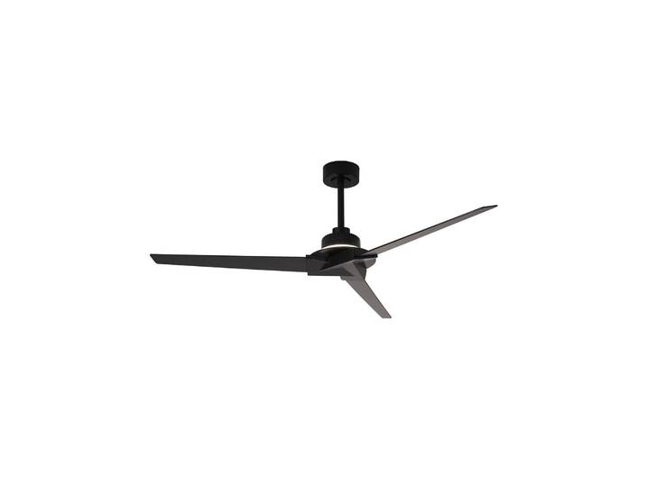 Mantra Iluminación LED-Deckenventilator Brisa Mini schwarz/holz leise 150cm CCT Mini, dimmbar, schwarz, für Badezimmer, Holz, Modern