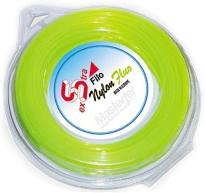 Bobina filo 100 METRI di nylon TONDO per tagliaerba
