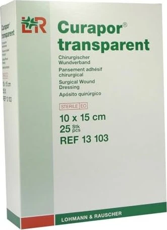 Curapor Wundverband steril transparent 10x15 cm 25 St Pflaster