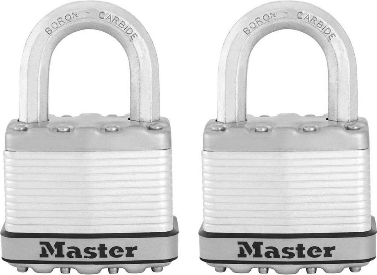 Master Lock Excell Hangsloten 52mm 9mm Gelijksluitend