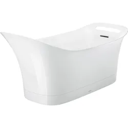 hansgrohe AXOR Urquiola Badewanne, freistehend, 180 Liter, Mineralguss, 1820x625x870mm, weiß, 11440000