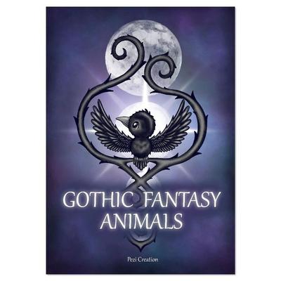 Gothic Fantasy Animals (Wall Calendar 2026 DIN A2 portrait), CALVENDO 12 Month Wall Calendar