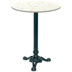 RestooTab - Stehtisch Bistrot Ø60cm Dekor Terrazzo cassata