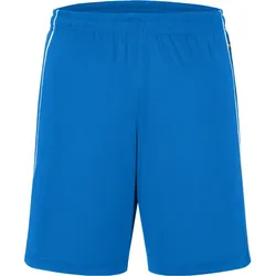 Basic Team Shorts "JN387" - L - royal/white