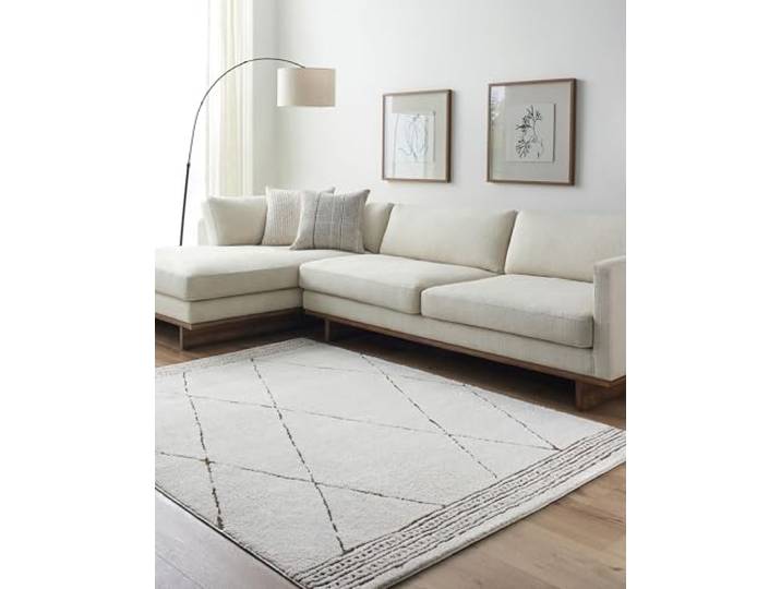 Livabliss Inga Hvar Teppich 160x213 cm – Elfenbein, Braun