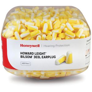 Honeywell Ohrstöpsel HL400 Bilsom 303L,SNR 32 dB, zum Arbeiten, im Spender, Größe L, 400 Paar