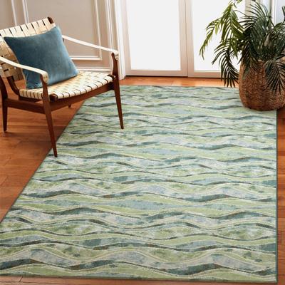 Lush Decor Marina Wave Indoor/Outdoor Area Rug